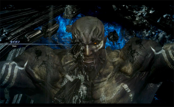 FINAL FANTASY XV 召喚獣が登場するシーンのプレイ画面スクリーンショット