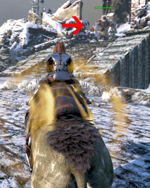 ARK メガピクテスボス戦のゲーム画面スクリーンショット