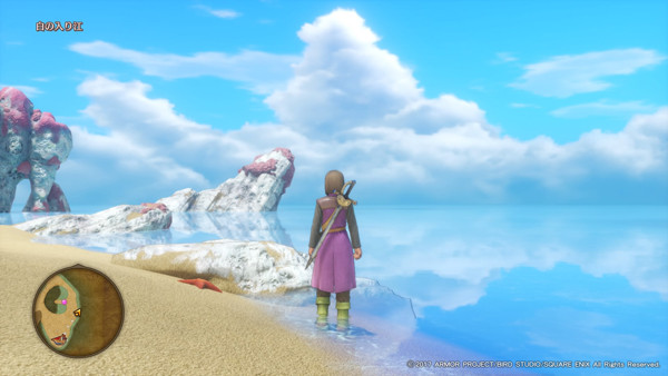 ドラゴンクエストXI 冒険中の風景のゲーム画面スクリーンショット