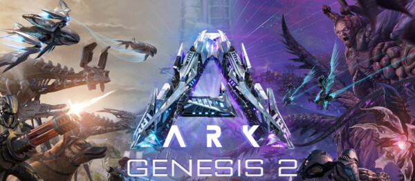 ARK ジェネシスpart2 主要キャラクターとロックウェルを映した公式ビジュアル