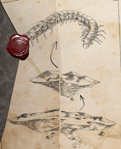 ARK アベレーション 溶融エドモンジウムを観察するゲーム画面