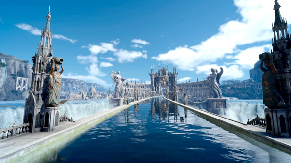 FINAL FANTASY XV オルティシエ入国ムービーのプレイ画面スクリーンショット