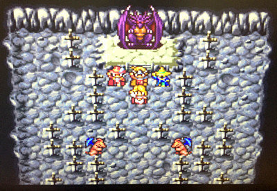 ファイナルファンタジーI PS版エンディングのクリア画面スクリーンショット ファイナルファンタジーI PS版エンディングのクリア画面スクリーンショット