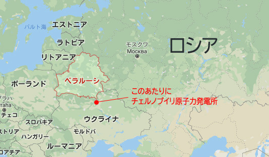 ジョン・ウィック：パラベラム ベラルーシ周辺の地図が写るシーン