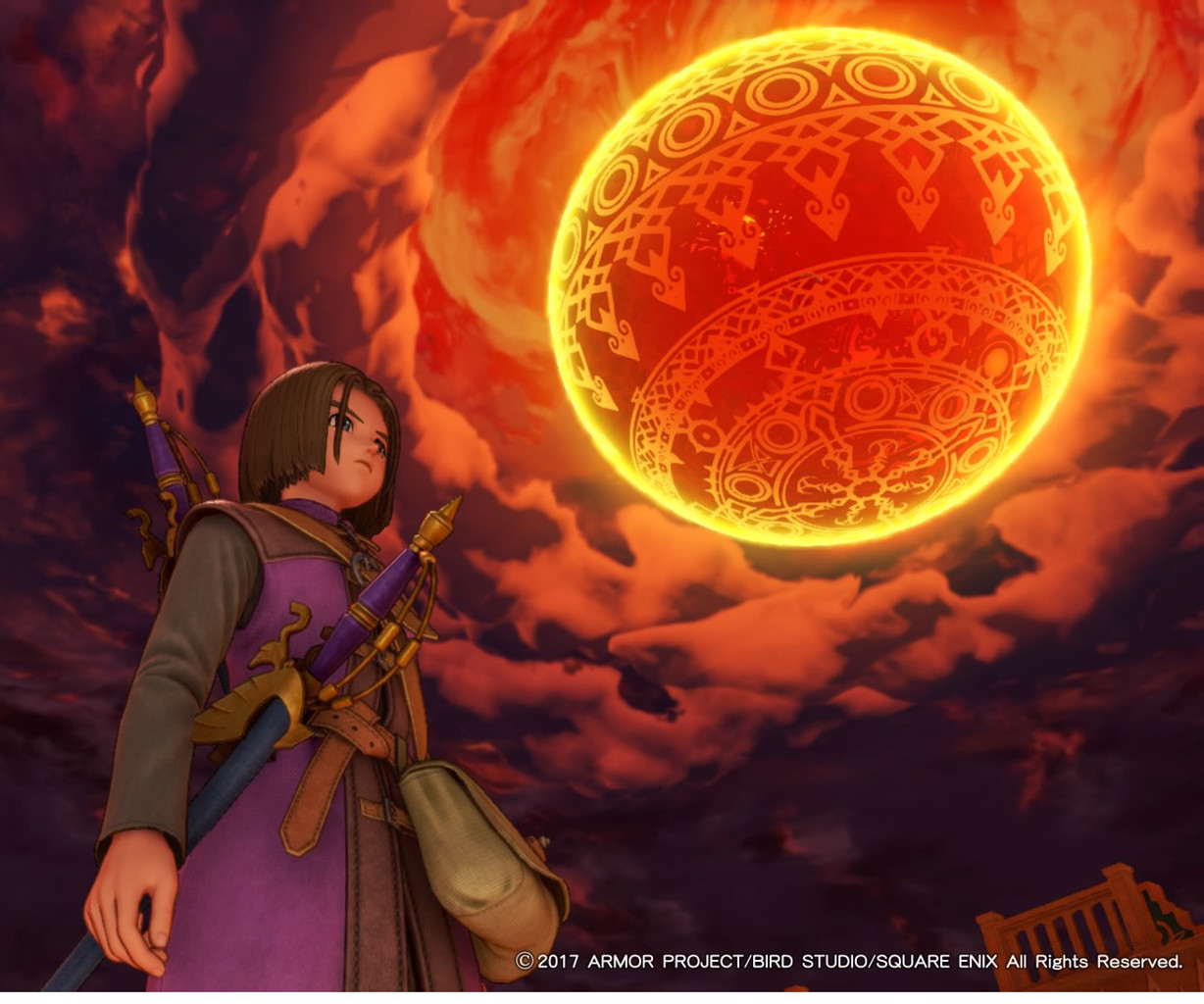ドラゴンクエストXI プレイ中の景色のゲーム画面スクリーンショット