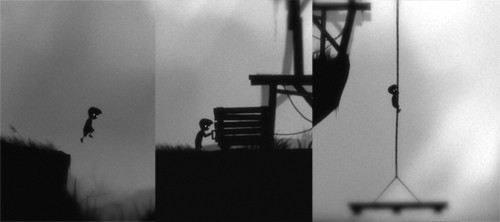 LIMBO 謎解きと仕掛けのあるパズルアクションのプレイ画面スクリーンショット