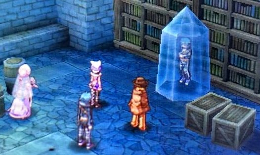 水晶に閉じ込められたアベリオル